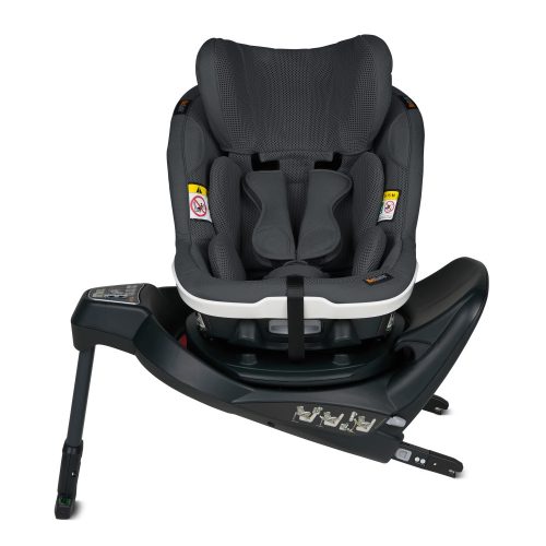 BeSafe gyerekülés iZi Turn i-Size ISOfix 61-105 cm Anthracite Mesh – 76–150 cm-es autósülés 5. kép
