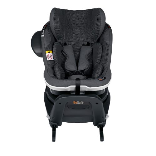 BeSafe gyerekülés iZi Turn M i-Size ISOfix 61-105 cm Anthracite Mesh – 76–150 cm-es autósülés 5. kép