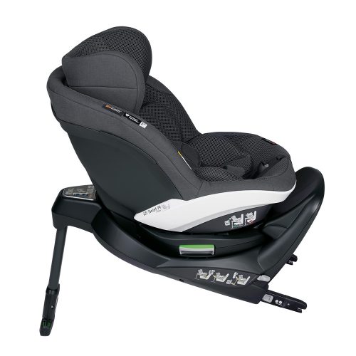 BeSafe gyerekülés iZi Turn M i-Size ISOfix 61-105 cm Anthracite Mesh – 76–150 cm-es autósülés 6. kép