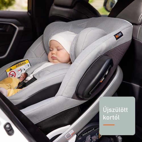 BeSafe gyerekülés Stretch B I-Size 40-125 cm Fresh Black Cab – 40–150 cm-es autósülés 4. kép