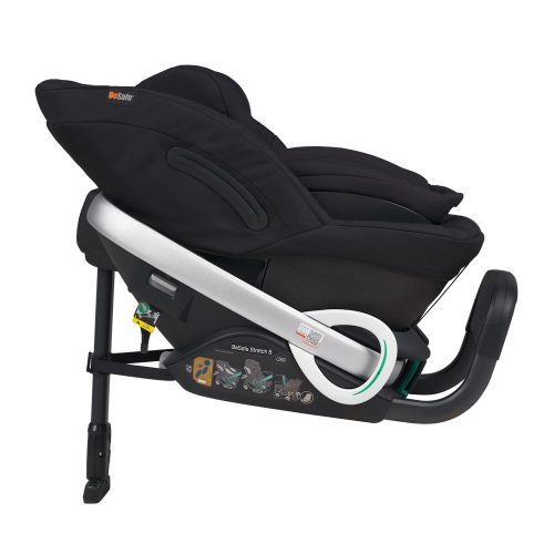 BeSafe gyerekülés Stretch B I-Size 40-125 cm Fresh Black Cab – 40–150 cm-es autósülés 9. kép