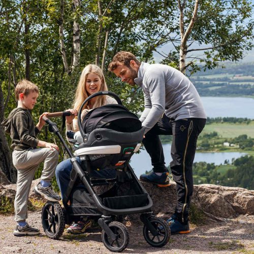 BeSafe hordozó Go Beyond i-Size 40-87 cm Anthracite Mesh – babahordozó autósülés 1. kép