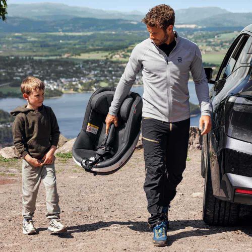 BeSafe gyerekülés Beyond 360 i-Size 61-125 cm Peak Mesh – 76–150 cm-es autósülés 8. kép