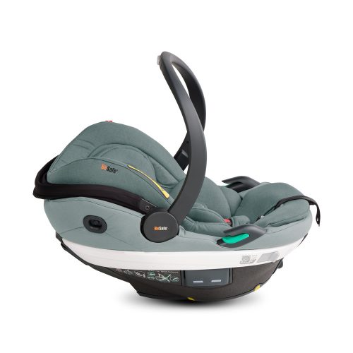 BeSafe hordozó Go Beyond i-Size 40-87 cm Sea Green Mélange – babahordozó autósülés 5. kép