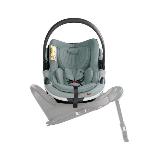 BeSafe hordozó Go Beyond i-Size 40-87 cm Sea Green Mélange – babahordozó autósülés 7. kép