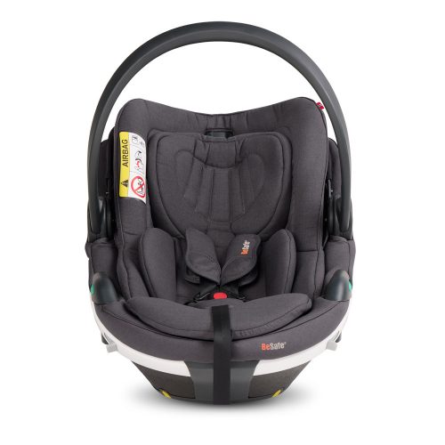 BeSafe hordozó Go Beyond i-Size 40-87 cm Dark Grey Mélange – babahordozó autósülés 4. kép