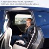 BeSafe gyerekülés iZi Flex FIX 2 i-Size ISOfix 100-150 cm Black Soft Breeze – autósülés 1. kép