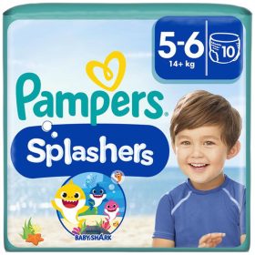 Pampers úszópelenka Splashers 5-6 10db 14kg felett – babapelenka