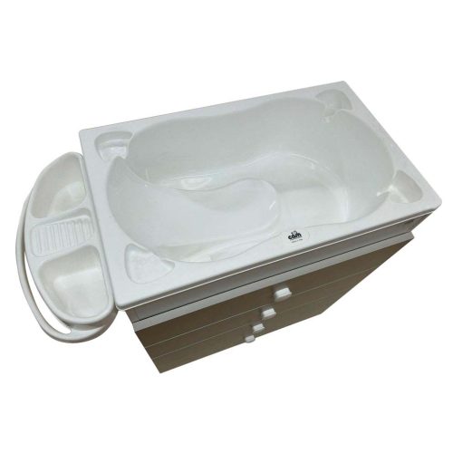 CAM fürdetõszekrény Asia bianca-tortora C917006-C261 – kádállvány 1. kép
