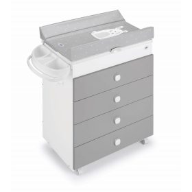 CAM fürdetõszekrény Asia bianca-grigio C918006-C265 – kádállvány 2. kép