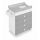 CAM fürdetõszekrény Asia bianca-grigio C918006-C265 – kádállvány 2. kép
