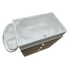 CAM fürdetõszekrény Asia bianca C915006-C261 – kádállvány 1. kép