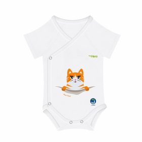 J Bimbi kombidressz koraszülött biopamut 44-62 cm My Hero 4 Season Cat 10746 – babatermék