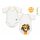 J Bimbi kombidressz 0-36 hó biopamut 4 Seasons Jungle Lion 10852 – babatermék 2. kép