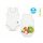 J Bimbi kombidressz 0-36 hó biopamut Summer Tropical Papagáj 10865 – babatermék 2. kép