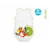 J Bimbi kombidressz 0-36 hó biopamut Summer Tropical Papagáj 10865 – babatermék 1. kép