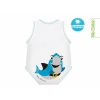 J Bimbi kombidressz 0-36 hó biopamut Summer Sealife Blue Fish 10869 – babatermék 1. kép