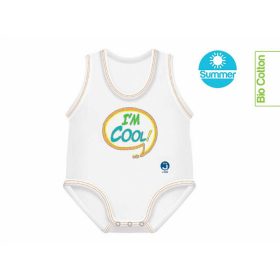 J Bimbi kombidressz 0-36 hó biopamut Summer I m Cool 10992 – babatermék 2. kép