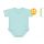 J Bimbi kombidressz 0-36 hó biopamut 4 Seasons aqua zöld 12025 – babatermék 2. kép