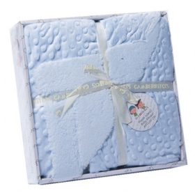 Gamberritos takaró plüss/sherpa 80x110cm kék 9387 – babatermék