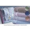 Gamberritos takaró plüss/sherpa 80x110cm púderszín 9387 – babatermék 1. kép