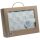 Gamberritos takaró plüss/sherpa kockás 80x110cm bézs 10760 – babatermék 2. kép