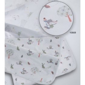 Gamberritos takaró pamut rókás 80x80cm 10908 – babatermék