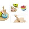 Zopa fa játék puzzle geometriai formák montessori 