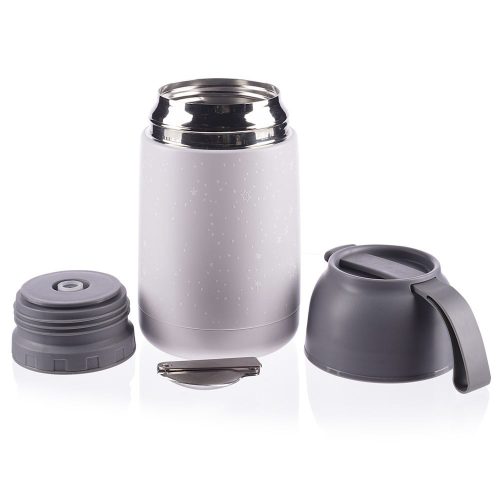Zopa étel termosz - rozsdamentes acél, szilikon fogantyúval 620 ml Stars