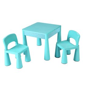 New Baby gyermek szett asztal két székkel menta – gyermekbútor 2. kép