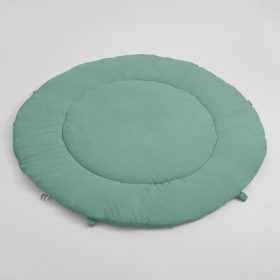 Muszlin baba játszószõnyeg New Baby zöld 90cm – játszószőnyeg