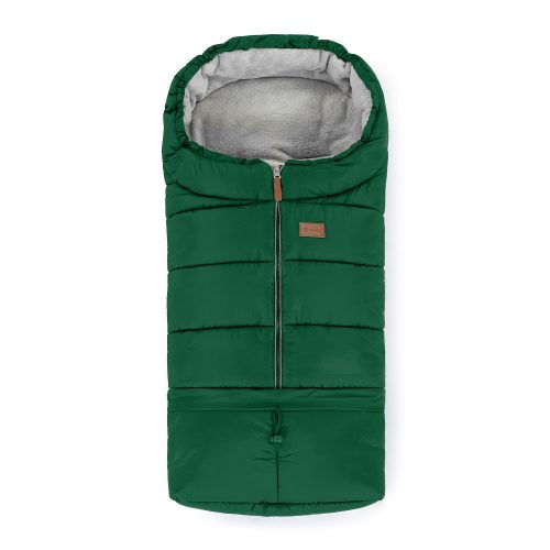 Petite and Mars Téli szett Jibot 3in1 bundazsák és kézmelegítõ kesztyû babakocsira Jasie Juicy Green