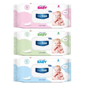 Deep Fresh nedves törlõkendõ Extra Soft kupakos 72db – 2. kép