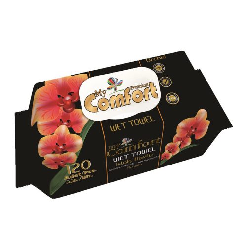 My Comfort nedves törlõkendõ kupakos 120db orchidea illattal – 1. kép