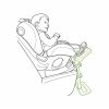 KneeGuardKids4 lábtartó autósüléshez – autós kiegészítő 6. kép