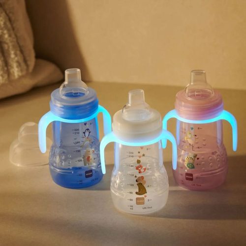 MAM fogóka Hold my Bottle Day & Night 2db cumisüveghez és Trainer ivástanuló pohárhoz – Zsebi Baba Shop