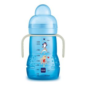 MAM ivópohár Trainer Night 220ml 4hó fiú – Zsebi Baba Shop