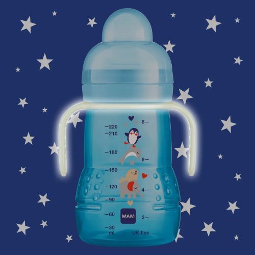 MAM ivópohár Trainer Night 220ml 4hó fiú – Zsebi Baba Shop