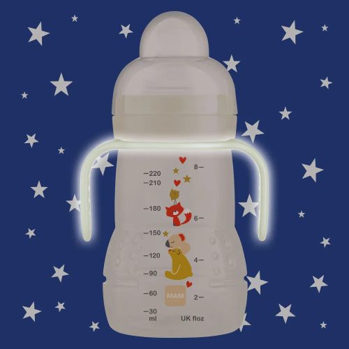 MAM ivópohár Trainer Night 220ml 4hó uniszex – Zsebi Baba Shop