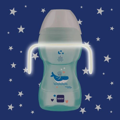 MAM ivópohár Fun to Drink Cup Night 270ml 8hó fiú – Zsebi Baba Shop