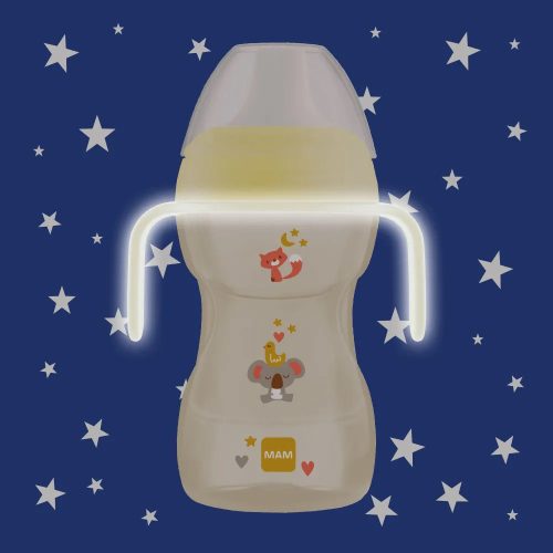 MAM ivópohár Fun to Drink Cup Night 270ml 8hó uniszex – Zsebi Baba Shop