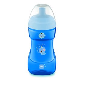 MAM ivópohár Sports Cup 330ml 12hó fiú – Zsebi Baba Shop