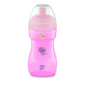 MAM ivópohár Sports Cup 330ml 12hó lány – Zsebi Baba Shop