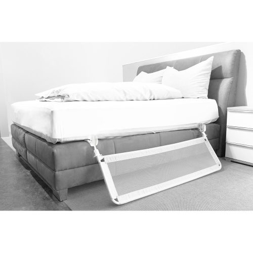 Fillikid leesésgátló boxspring-ágyra is 135x50cm 290-50-44 világosszürke – Zsebi Baba Shop