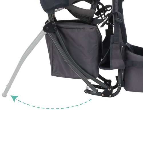 Fillikid háti hordozó Elite szürke HB110-07 – Zsebi Baba Shop