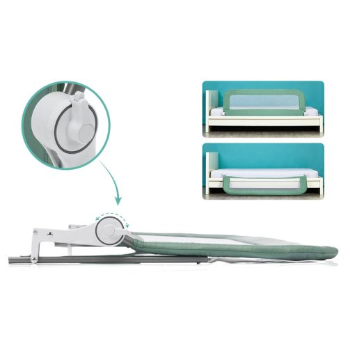 Fillikid leesésgátló - boxspring-ágyra is - Lara 150x60cm menta 289-60-14 – Zsebi Baba Shop