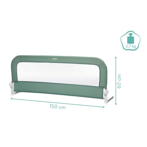 Fillikid leesésgátló - boxspring-ágyra is - Lara 150x60cm menta 289-60-14 – Zsebi Baba Shop