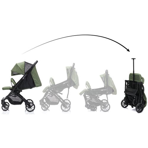 Fill sportbabakocsi - Styler Elite zöld S750-29 – Zsebi Baba Shop