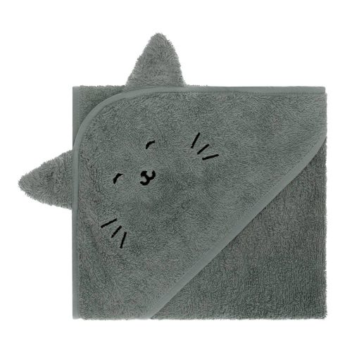 Fillikid fürdõlepedõ 75x75cm cica zöld 1033-44 – babatörölköző 3. kép