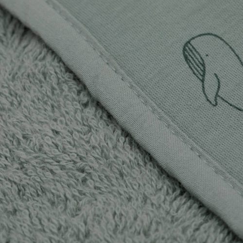 Fillikid poncsó frottír 59x54cm bálna 1036-44 – babatörölköző 4. kép